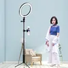 Ring Light Dimmable LED Studio Camera Photo Phone Video Light Lamp With Tripods Selfie Stick Ring Table Fill Light for VK ► Photo 1/6