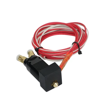 

3D Printer Parts 2 in 1 out Extruder 0.4mm Nozzle Hotend Kit Double Color 160*120*3mm 12V 24V 1.2m Stepper Motor Mounting Holder