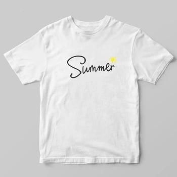 

Ummer Sunshine Letter T Shirt Women Aesthetic Harajuku Korean Style Punk Plus Size Short Sleeve Cotton Clothes Tee Shirt Femme