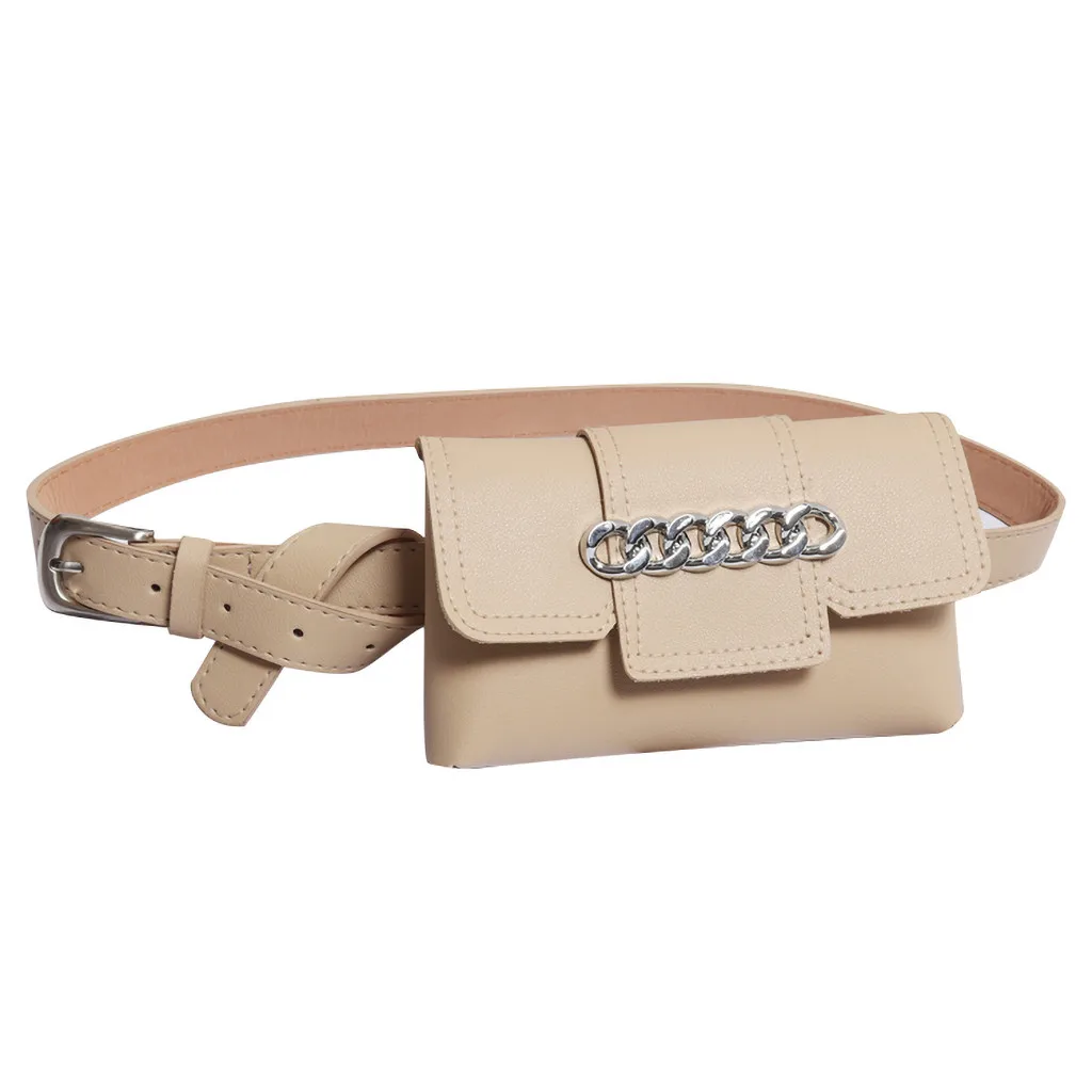 D Women's Belt Bag Women Waist Pack Serpentine Fanny Pack Leather Fashion Snake Skin Waist Belt New Women Fashion Design - Цвет: D