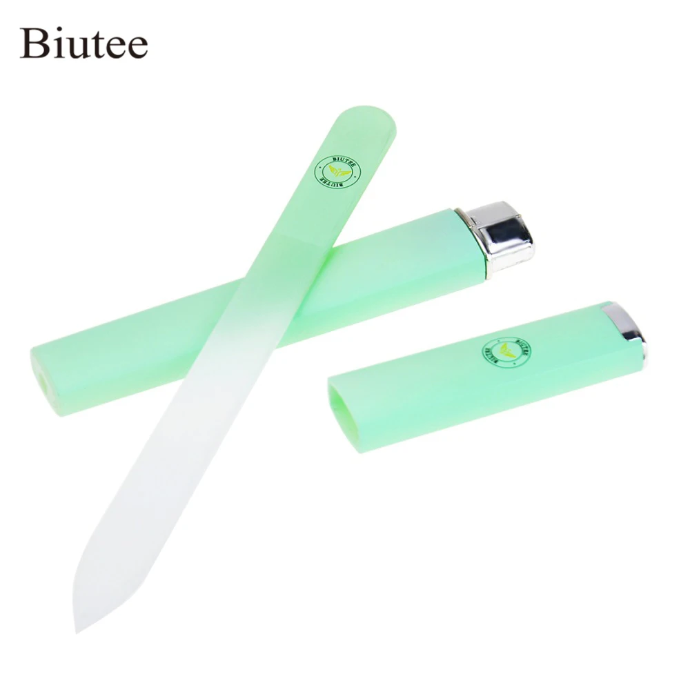 1 Pcs Crystal Glass Nail File Professional Manicure Device Tool Durable Nail Art Buffer Files Green/Pink/Sliver|Nail Files & Buffers| - AliExpress