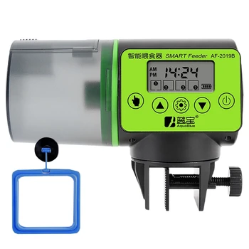 

Automatic Fish Feeder Aquarium Digital Fish Tank Electrical Plastic Timer Feeder Food Feeding Portable Fish Feeder Tool New