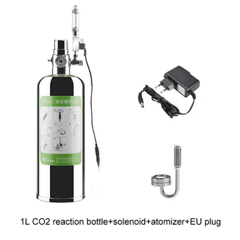 

Aquarium CO2 Generator System Kit Cylinder Generator System with Solenoid Valve Bubble Diffuser Carbon Dioxide Reactor Kit