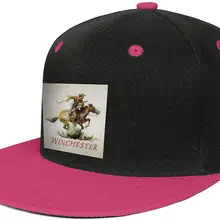 Винчестеры повторяющиеся руки логотип для мужчин и женщин Snapback шляпы Классическая мода Регулируемый плоский банкнот облегающий оттенок шляпы для улицы