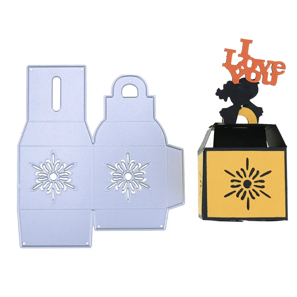 

Little Christmas Gift Box Metal Cutting Dies for Scrapbooking New 2019 Craft Die Cut Card Making Embossing Stencil Photo Album