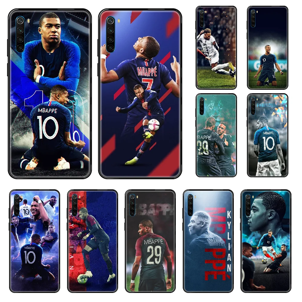 Чехол Kylian Mbappe для телефона с изображением футбольного мяча Xiaomi Redmi Note S2 4 5 6 7 8 A S X