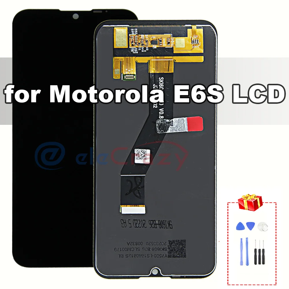 

Original for Motorola E6S LCD Screen Display with Touch Digitizer Assembly Replacement 100% Tested