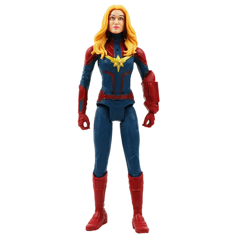 Captain2 no box 12 ''/30 см Marvel Мстители Веном Бэтмен флэш Супермен Человек Паук танос Халк Железный человек Тор Росомаха фигурка игрушки детские подарки - Цвет: Captain2 no box