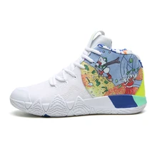 Новинка, баскетбольные кроссовки для мужчин, удобная амортизирующая спортивная обувь для женщин, уличная спортивная обувь, баскетбольные мужские дышащие кроссовки