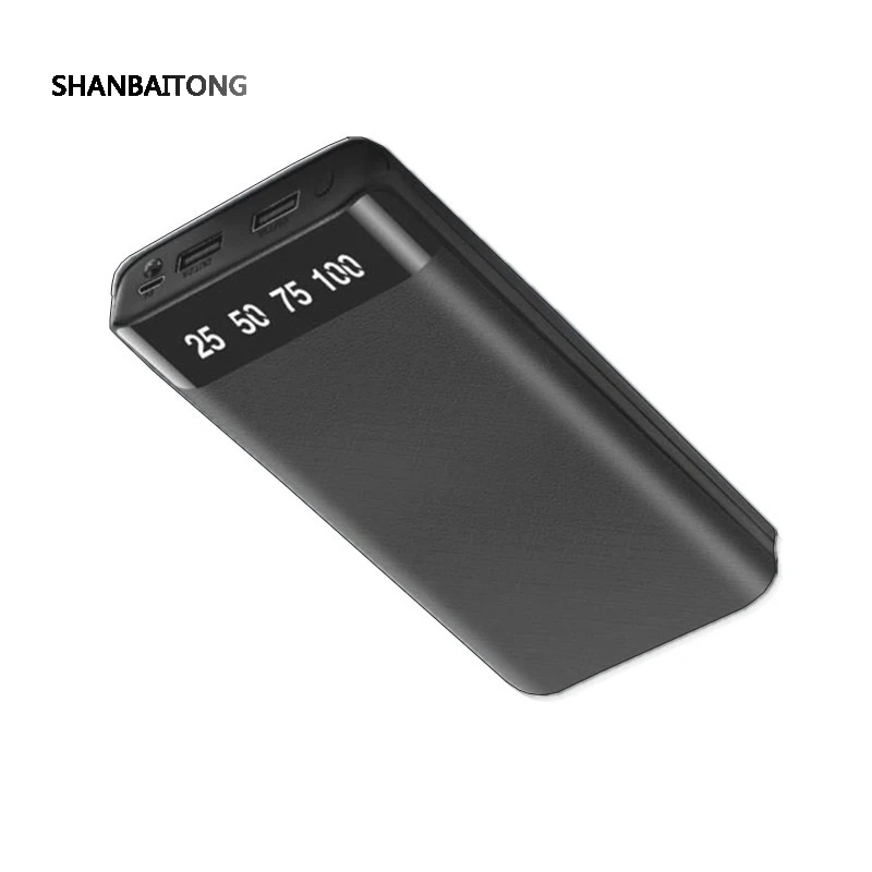 

Hi Tech Hero 30000 mAh Power Bank LED Digital Display 3 USB Output Port Portable Charging External Battery For Xiaomi Powerbank