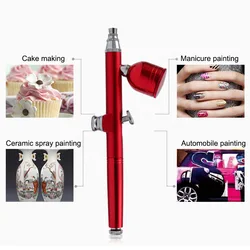Mini compresseur d'air, Kit de pulvérisation de peinture, brosse à Air pour Nail Art 