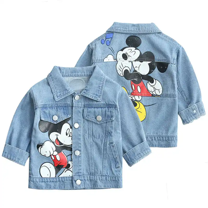 jaqueta jeans de criança