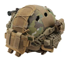 Тактический чехол для шлема MK2 чехол для аккумулятора для шлема Камуфляж Охота Airsoftsports Тактический шлем сумки для аккумуляторов