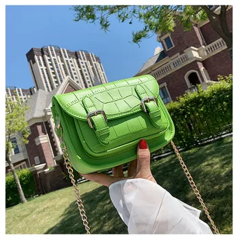 

High Quality Flap Stone Pattern Bags for Women 2020 PU Leather Chain Crossbody Bag Sac Femme Shoulder Bag Handbags Designer Bag