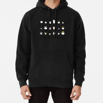 

Know Your Penguins Hoodie Penguins Adelie African Chinstrap Emporer Erect Crested Fiordland Galapagos Gentoo Humboldt