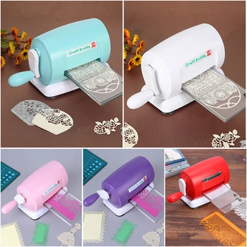 

DIY Dies Cutting Embossing Machine Scrapbooking Dies Cutter Paper Card Die-Cut Machine Home Embossing Dies Tool Pink Purple