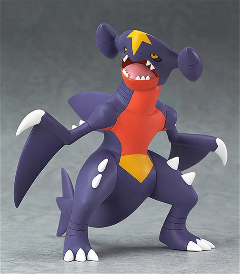 New 10cm  2pcsset Cynthia Garchomp Action Figure  Model Toys Anime Cartoon Figuras Dolls Brinquedos Cosplay Gift for Kids Children (4)