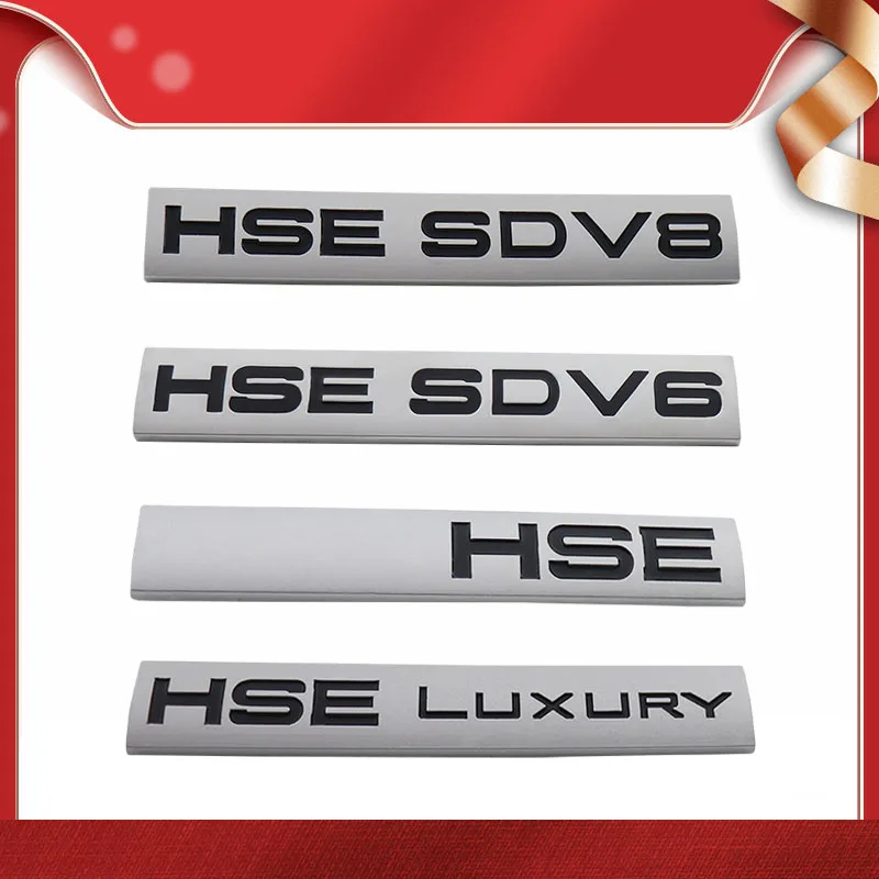 3D HSE SDV6 SDV8 Роскошная наклейка на капот автомобиля Ranger Rover Sport SV Freelander Evoque накладка