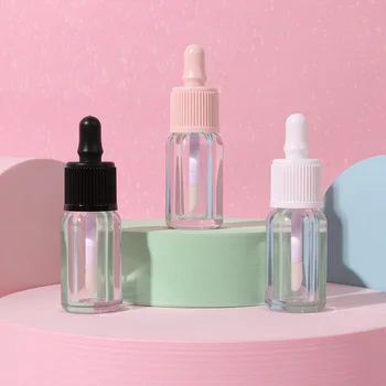 

5pieces Vials Tube Gloss Containers Diy Shaped Lip Refillable Funny Oil Essential