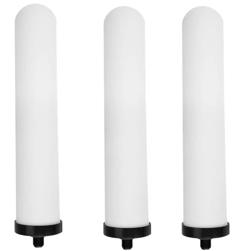 

Ceramic Filter Cartridge Washable Activated Carbon Water Purifier Replacement Universal Shower System 10 Inch