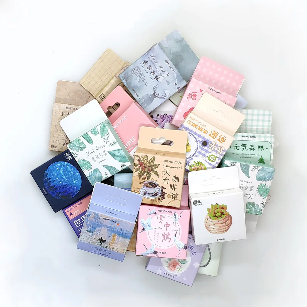 1 коробка милые канцелярские наклейки Скрапбукинг кавайный дневник кофе наклейки "растения" Diy винтажные декоративные стикеры школьные принадлежности|Канцелярские наклейки|   | АлиЭкспресс