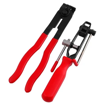 

2Pcs Auto Cv Joint Boot Clamps Pliers Car Banding Tools Kit Set