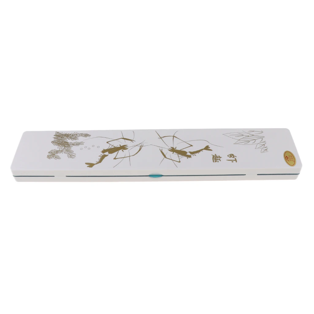 Shockproof Fishing Sub-Line Hooks Storage Case Fish Wire Tackle Gear Box with Beautiful Chinese Style Print