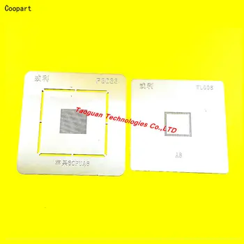 

1set=2pcs Coopart BGA Reballing Stencil dedicate kit for Iphone 6 6G A8CPU A8 CPU P3033+WL008 directly heating high quality