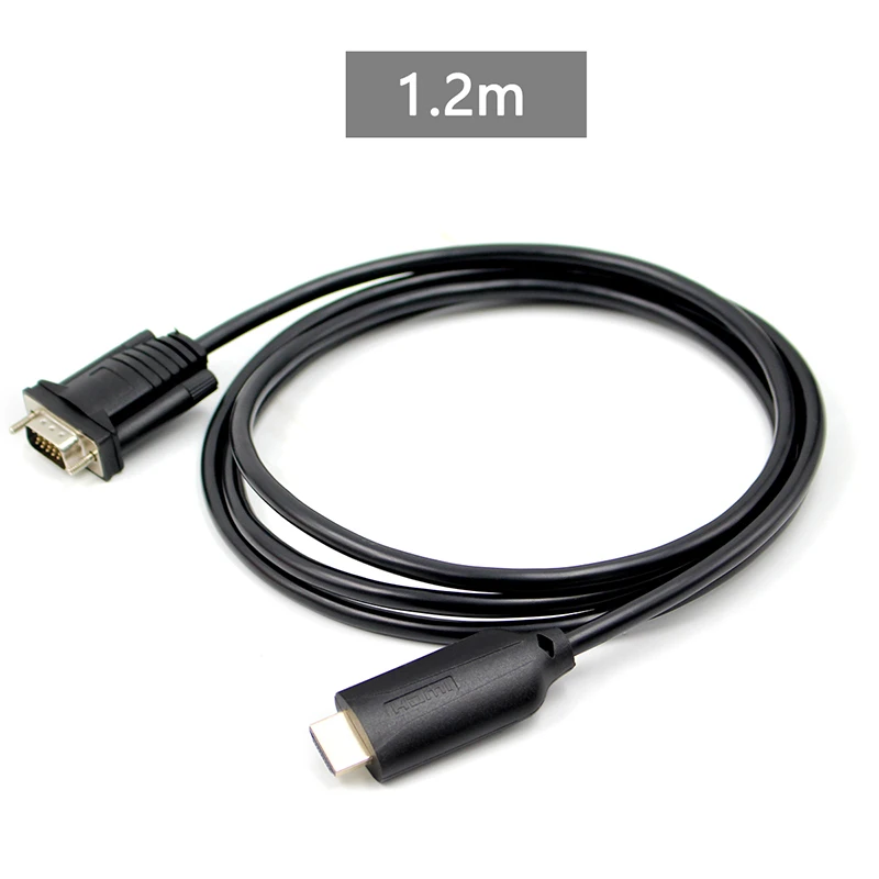 HDMI2VGA конвертер HDMI к VGA кабель Мужской декодер адаптера hdmi vga адаптер ноутбука