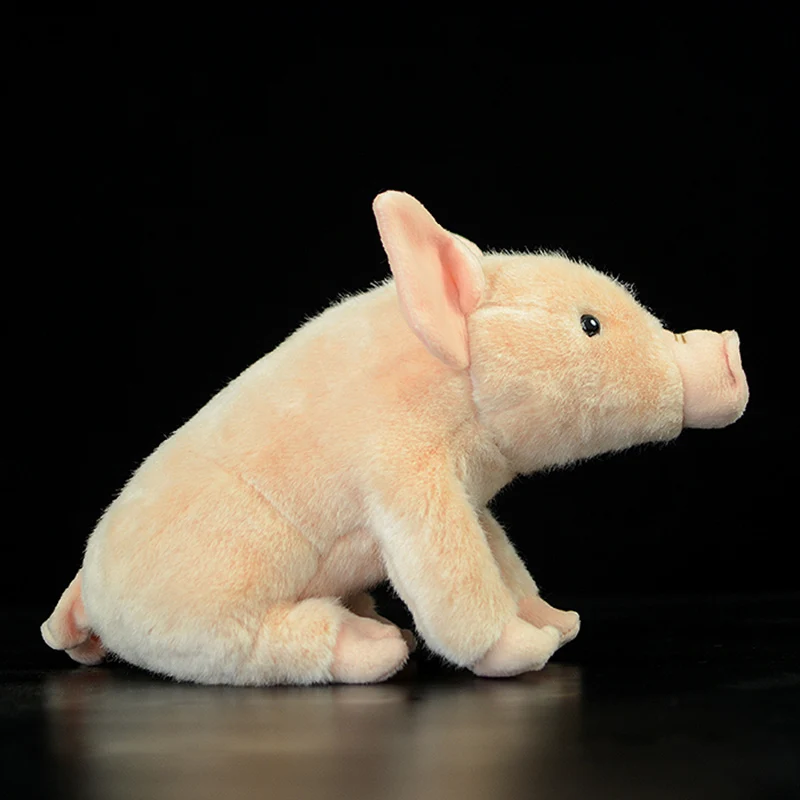 Милая свинья Реалистичная Имитация розовый Sus Scrofa домашняя кукла милая в виде животного мягкая набивная Детская плюшевая игрушка детская Подарочная коллекция