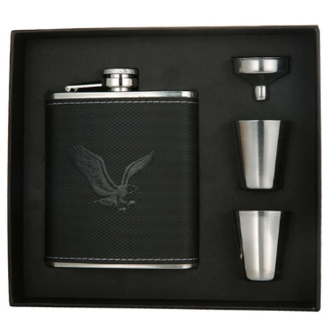 Hip Flasks for Liquor for Men 8 oz 12 Bulk with Funnel Set Black Matte  Metal Stainless Steel for Drinking Whiskey Alcohol Groomsmen (Black Matte  Cap)