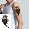Autocollants de tatouage temporaire étanche, faux tatouage, aigle, plume, animal, Flash, Art corporel, pour filles, femmes, hommes et enfants 1