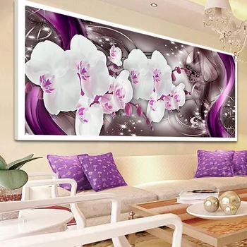 

RAILONCH 5D DIY Diamond Painting Cherry tree Cross Stitch Full Dreill Picture 5d Diamond Landscape Embroidery Mosaic Decoration