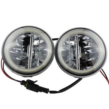 

2Pcs Angel Eyes Car styling front bumper LED fog Lights high brightness fog lamps For NISSAN JUKE 2010 2012 2013 2014 2015