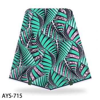 

2020 Ankara Fabric African Wax Print Super Wax Fabric Cotton Real Wax Pagne for Dress AYS-715-734
