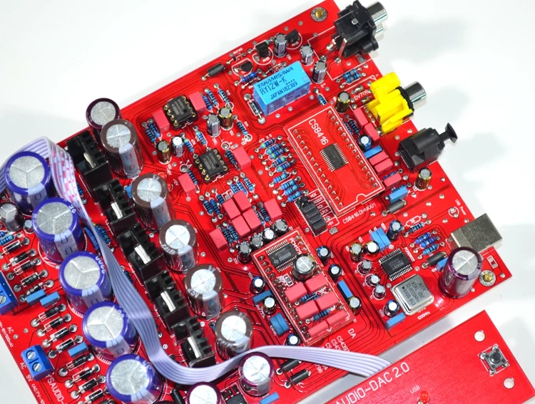 PCM1794 PCM1798 аудио декодер доска AC dual 15 В+ 9 В HiFi Высокое качество оптического волокна коаксиальный USB вход мягкий контроль