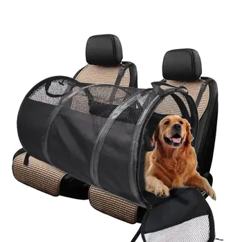

Portable Foldable Pet Handbag Breathable Dog Cat Car Seat Safe Travel Carrier Bag Pet Puppy Outdoor Indoor Use Supplies C42