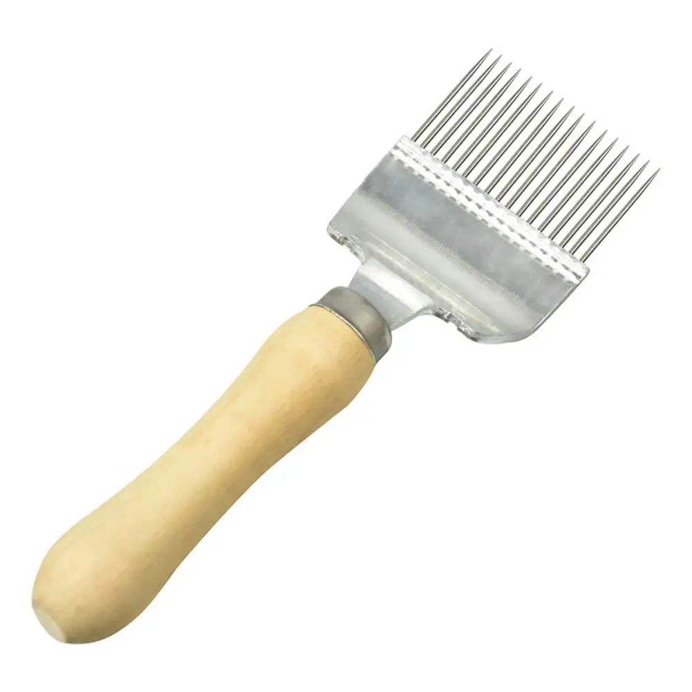 

Handle Needle Honey Knife Sparse Shovel Cutter Honey Scraper Bee Shovel Comb Uncapping Fork Beekeeping Tools