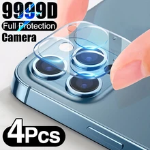 카메라 보호 유리 아이폰 11 12 프로 맥스 12 미니 강화 화면 보호기 4Pcs, 아이폰 X XR Xs 맥스 렌즈 유리 필름