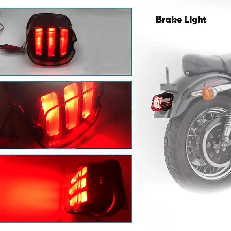 Светодиодные задние фонари для мотоцикла задний стоп сигнал индикатор Eagle Claw Harley