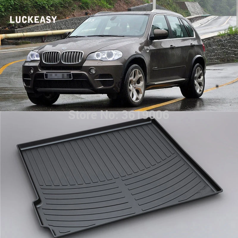 

LUCKEASY For BMW X5 2015-17 Non-Slip Waterproof 3D TPO Trunk Boot Cargo Mat Recycled Durable Car-styling
