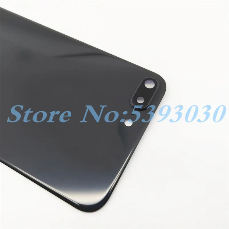 10 шт./лот, новинка, для Apple iPhone 8 Plus, iPhone8+ Plus, задняя крышка батареи, стеклянный корпус, чехол+ объектив для рамы камеры+ логотип