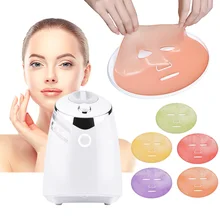Máscara facial de frutas, máscara facial elétrica com 32 peças de colágeno para frutas e vegetais, faça você mesmo