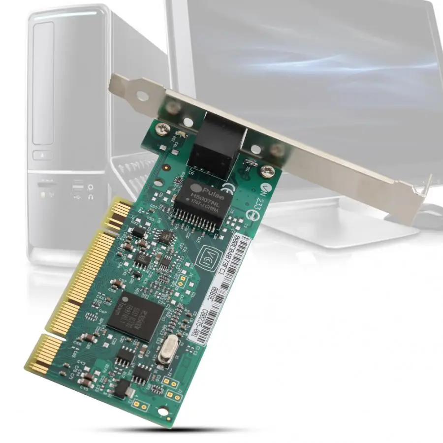 PCI-E Gigabit для Intel82540 чип сетевая карта 1000M совместима с настольным компьютером RTL8169 гигабитная сетевая карта
