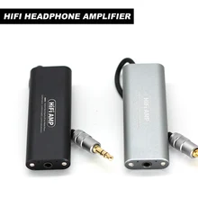 Portable Mini HIFI Headphone Amplifier Professional Portable Mini 3 5mm Headphone Audio Amplifier for Mobile Phones