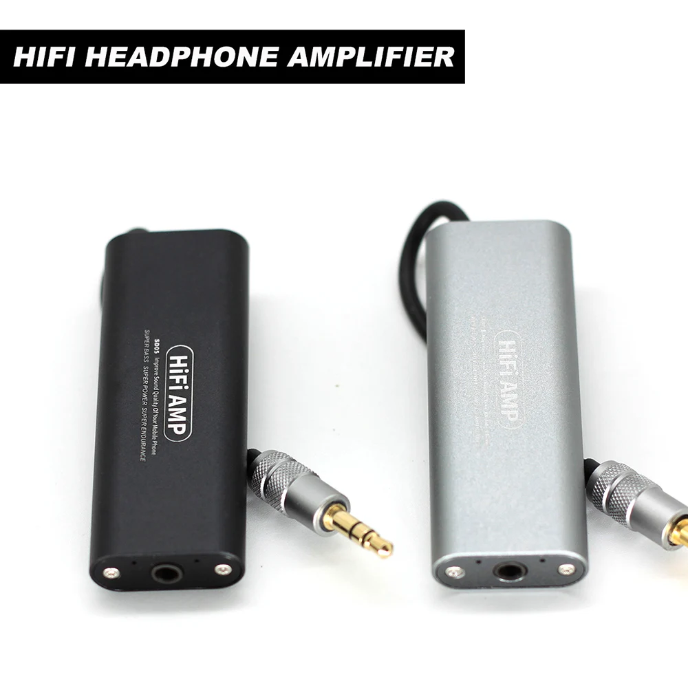 

Portable Mini HIFI Headphone Amplifier Professional Portable Mini 3.5mm Headphone Audio Amplifier for Mobile Phones