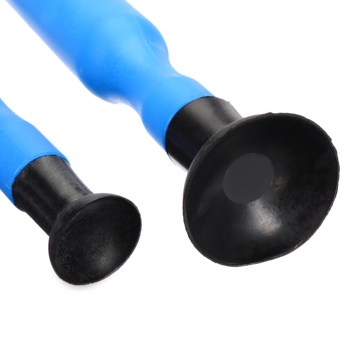 Mayitr 2pcs Valve Lapping Grinding Stick Plastic Valve Lapper Grip Tool With Suction Cups Kit Set for Auto Hand Tools