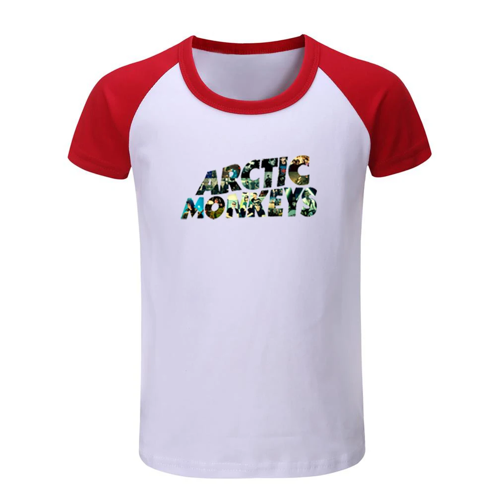 JeKCR231D Детские футболки с принтом «Arctic Monkeys», «Radio Wave», «Rock Band», «TRXYE» Детские футболки с графическим принтом Рождественский подарок с короткими рукавами для мальчиков и девочек - Цвет: JeKCR231D