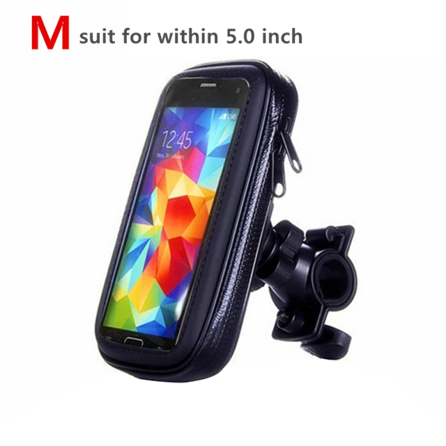car mobile holder Bicycle Motorcycle Phone Holder Waterproof Case Bike Phone Bag for iPhone Xs 11 Samsung s8 s9 Mobile Stand Support Scooter Cover cell phone stand holder Holders & Stands