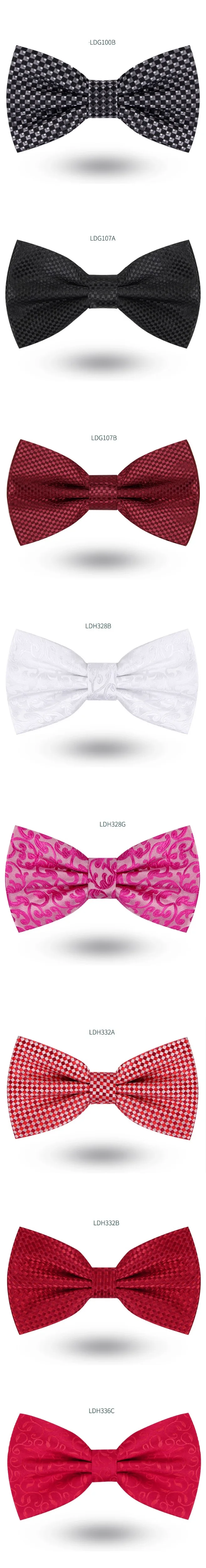 2019 Новая мода мужские галстуки-бабочки Свадебная вечеринка двойная ткань клетчатая галстук-бабочка клуб банкет годовщина бабочка галстук